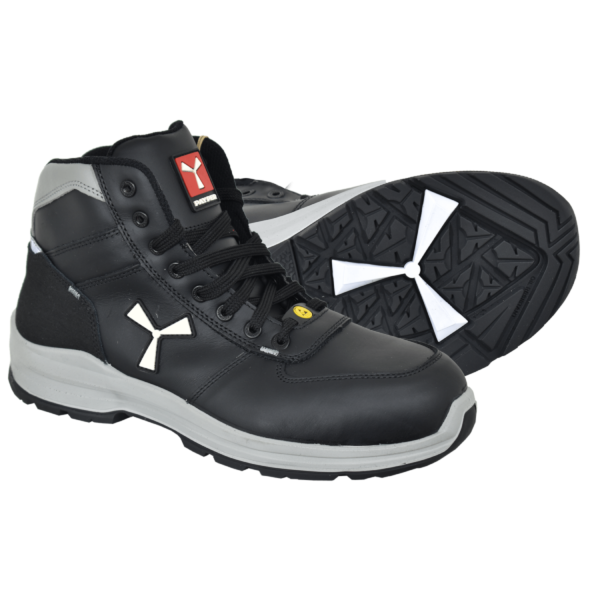 PAYPER GET FORCE S3 SAFETY BOOTS - BLACK - ERGASIA STORES