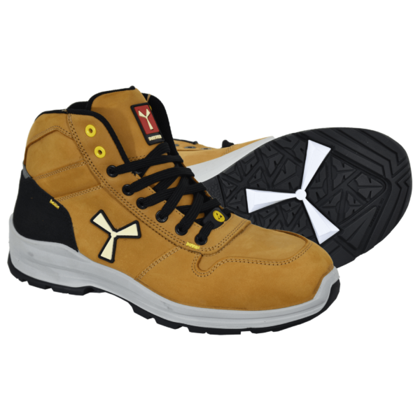 PAYPER GET FORCE S3 SAFETY BOOTS - YELLOW - ERGASIA STORES