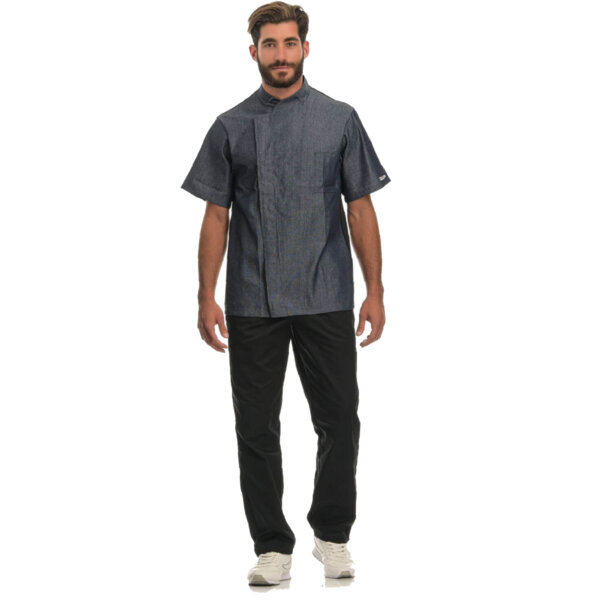 EGOCHEF OTTAVIO CHEF JACKET - JEANS 2 - ERGASIA STORES