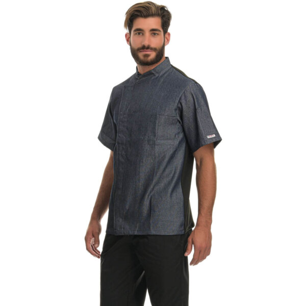 EGOCHEF OTTAVIO CHEF JACKET - JEANS - ERGASIA STORES