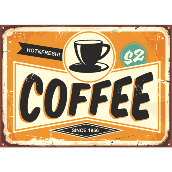 Διακοσμητική Πινακίδα "COFFEE"