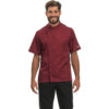 EGOCHEF OTTAVIO CHEF JACKET - BORDAEUX - ERGASIA STORES
