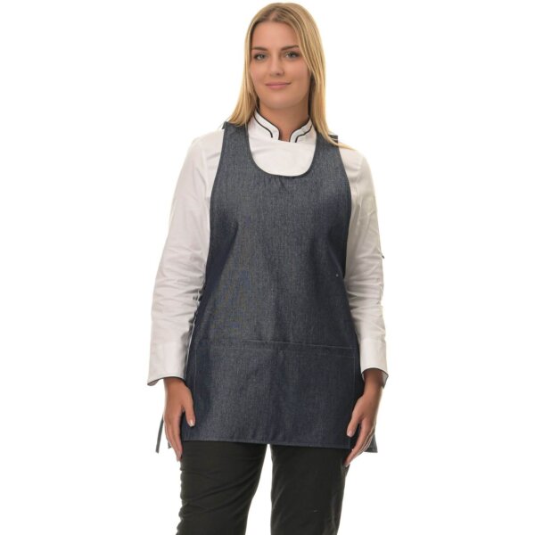 Ολόσωμη ποδιά Jeans Egochef - Image 2