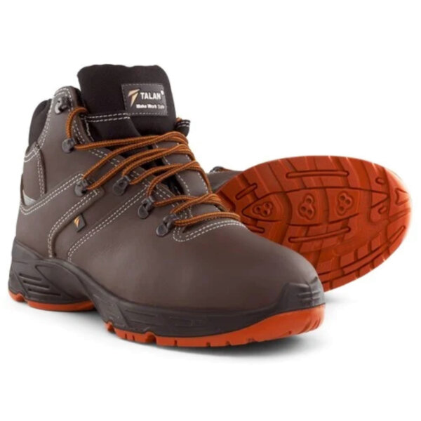 TALAN STYLER O2 - BROWN WORKING BOOTS - ERGASIA STORES