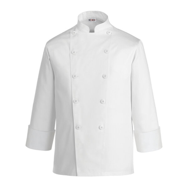 EGOCHEF CLASSICA ML CHEF JACKET - WHITE - ERGASIA STORES