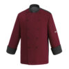 EGOCHEF COLOR ML CHEF JACKET - BORDAEUX - ERGASIA STORES