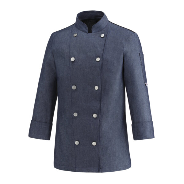 EGOCHEF LOLA CHEF JACKET - BLACK - ERGASIA STORES