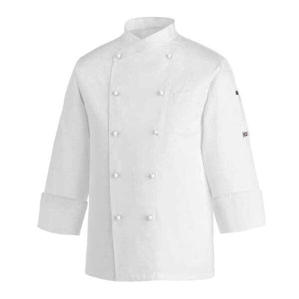 EGOCHEF PIERRE ML CHEF JACKET - WHITE - ERGASIA STORES