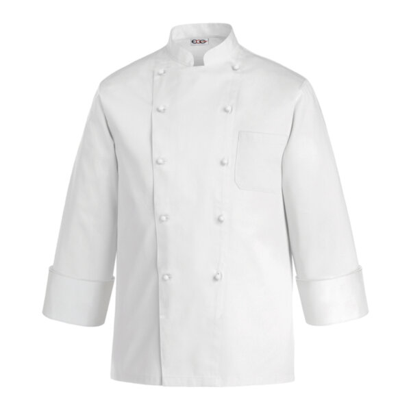 EGOCHEF REX ML CHEF JACKET - WHITE - ERGASIA STORES