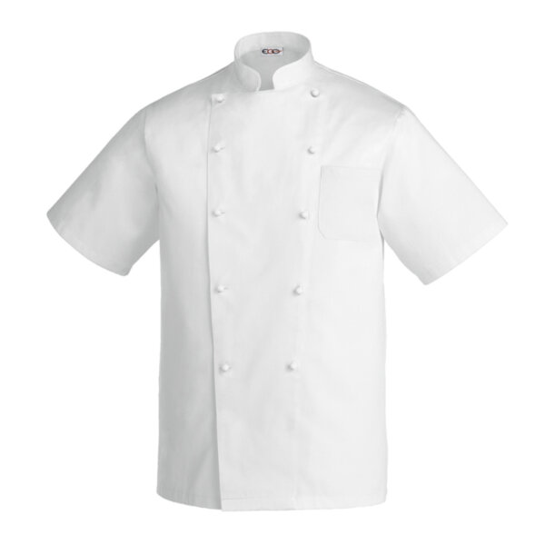 EGOCHEF REX MM CHEF JACKET - WHITE - ERGASIA STORES