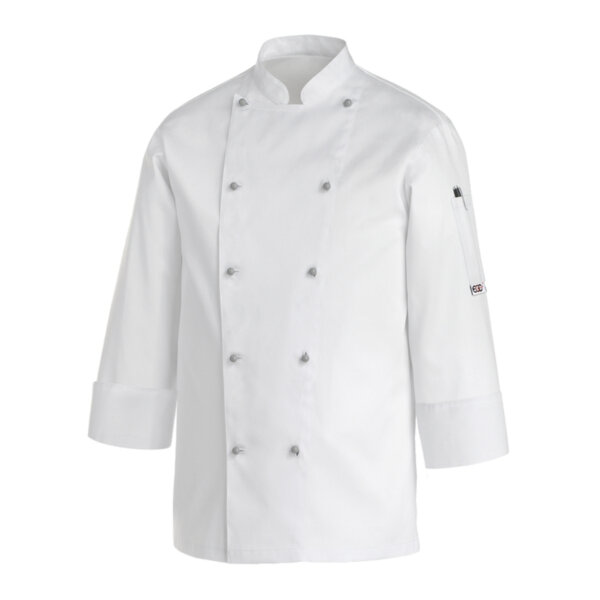 EGOCHEF STRETCH ML CHEF JACKET - WHITE - ERGASIA STORES