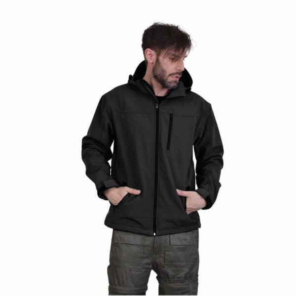 ΤΖΑΚΕΤ ERGO SOFTSHELL μαύρο