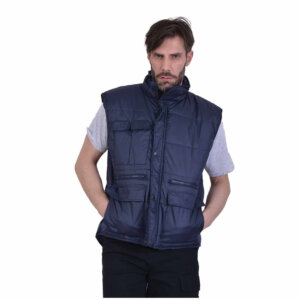 FAGEO BD 5370210 VEST - BLUE - ERGASIA STORES