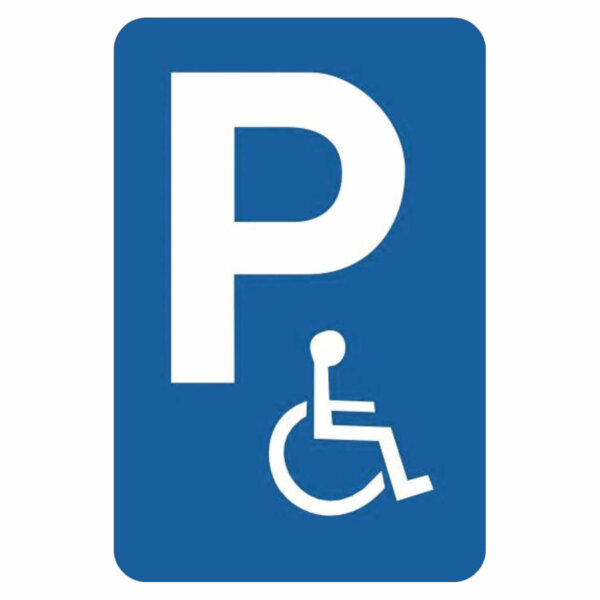 K02 Πινακίδα Parking για άτομα με ειδικές ανάγκες