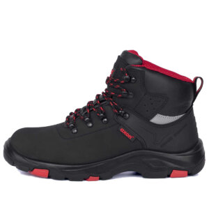 AXON POWER S3 HRO SRC WORKING BOOT - BLACK RED - ERGASIA STORES (1)