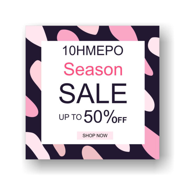 10ήμερο pink square - Image 2