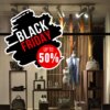 black friday window sticker ergasia stores