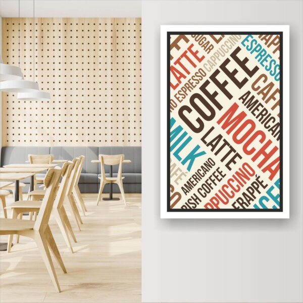 Coffee Frame coffee words