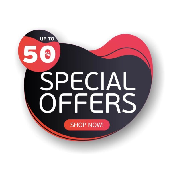 Sale special offers wave - Image 2