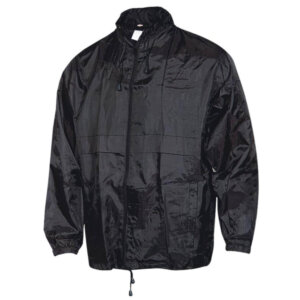 FAGEO 00519 windproof JACKET - BLACK - ERGASIA STORES