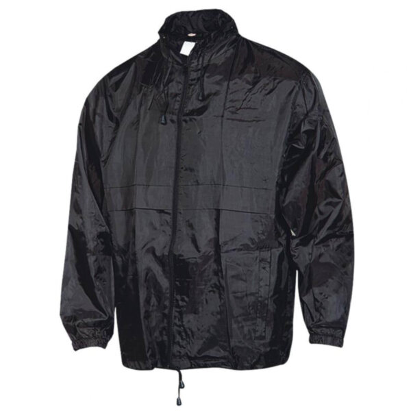 FAGEO 00519 windproof JACKET - BLACK - ERGASIA STORES