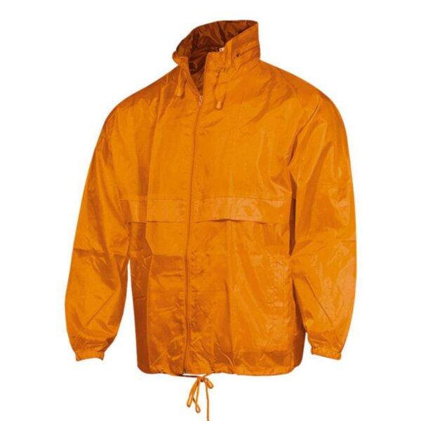 FAGEO 00519 windproof JACKET - ORANGE - ERGASIA STORES