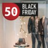 Window sticker Black Friday ergasia stores