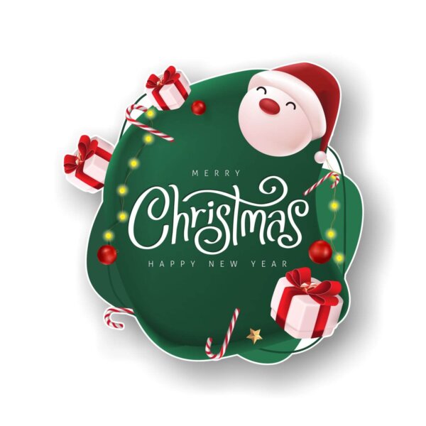 Christmas Santa with gifts - Image 2