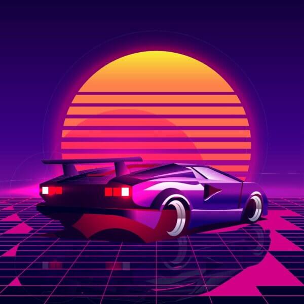 synthwave image