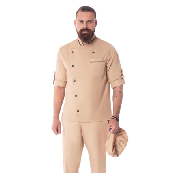 AXON CAYENNE CHEF JACKET - MAIN - ERGASIA STORES
