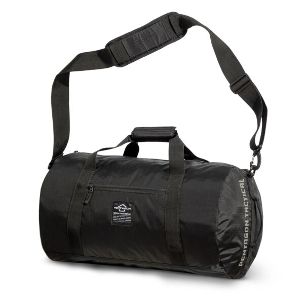 PENTAGON KANON 2.0 PACKABLE DUFFLE BAG K16102-2.0 - BLACK 2 - ERGASIA STORES