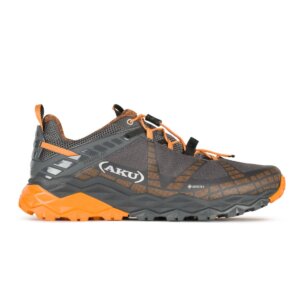 AKU-FLYROCK-GTX-TREKKING-SHOE-BLACK-ORANGE-SIDE-ERGASIA-STORES