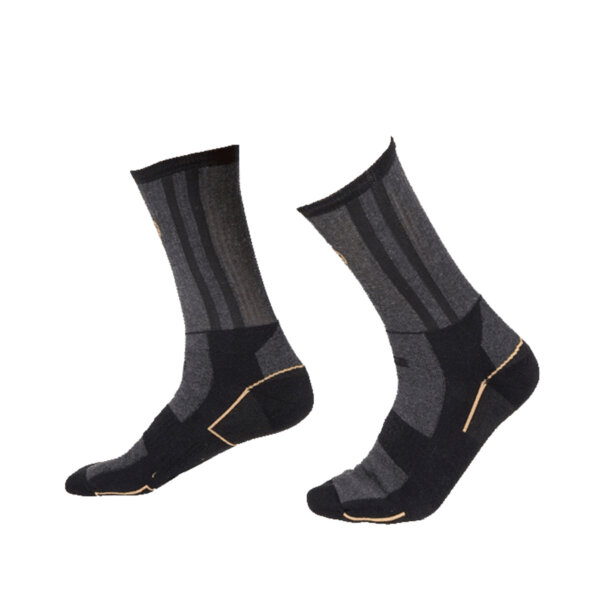 MS SOCKS Work socks Heavy MS WORKING - GREY BLACK - ERGASIA STORES