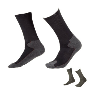MS SOCKS Anatomic socks 2pack - Main Black Grey - Ergasia Stores