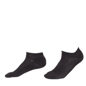 MS SOCKS Coolmax low-cut socks - BLACK - ERGASIA STORES