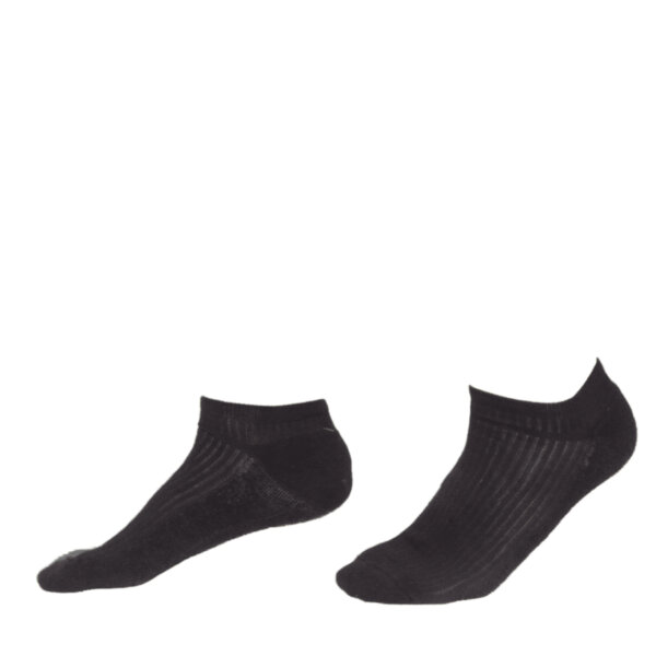 MS SOCKS Coolmax low-cut socks - BLACK - ERGASIA STORES