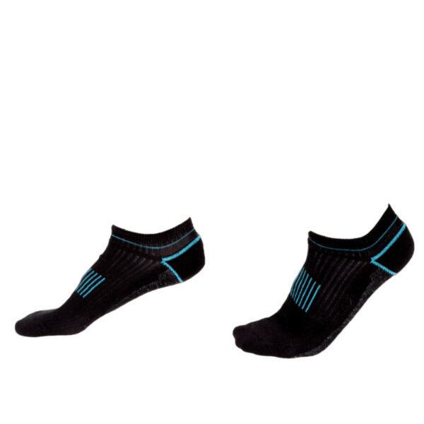 MS SOCKS Coolmax low-cut socks - BLUE BLACK - ERGASIA STORES