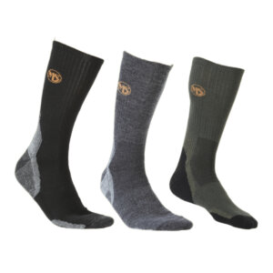 MS SOCKS Hiking light MS High-cut - BLACK OLIVE GREY - Ergasia Stores