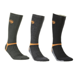 MS SOCKS Hiking medium MS High-cut - OLIVE BLACK GREY - Ergasia Stores