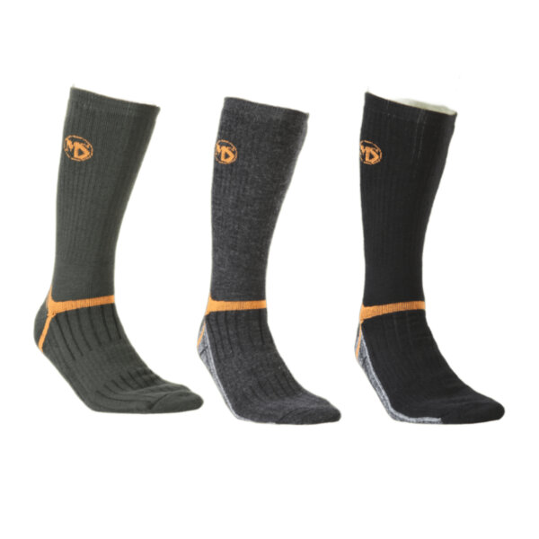 MS SOCKS Hiking medium MS High-cut - OLIVE BLACK GREY - Ergasia Stores