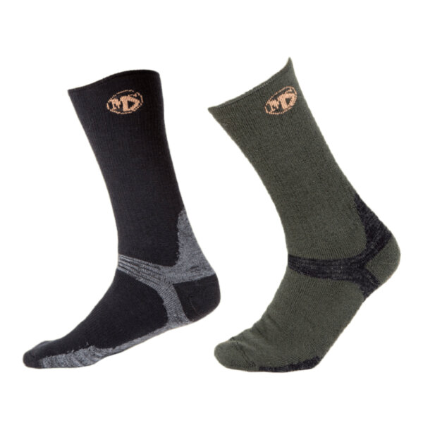 MS SOCKS Hunting extra heavy MS High-cut - BLACK OLIVE - Ergasia Stores