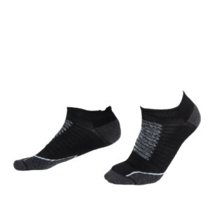 MS SOCKS Technical low-cut socks - BLACK - ERGASIA STORES
