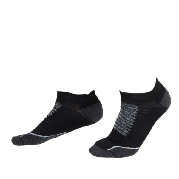MS SOCKS Technical low-cut socks - BLACK - ERGASIA STORES