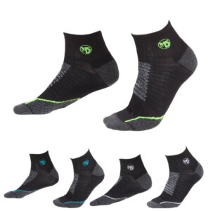 MS SOCKS Technical mid-cut socks - BLACK ROYAL BLUE - ERGASIA STORES (1)