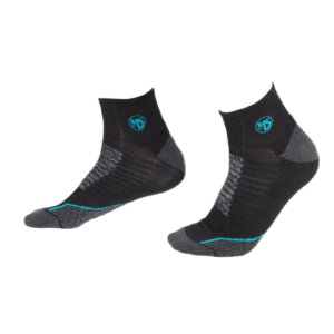 MS SOCKS Technical mid-cut socks - BLACK ROYAL BLUE - ERGASIA STORES