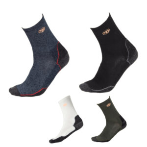 MS SOCKS Trekking light - MAIN BLACK BLUE OLIVE WHITE - Ergasia Stores